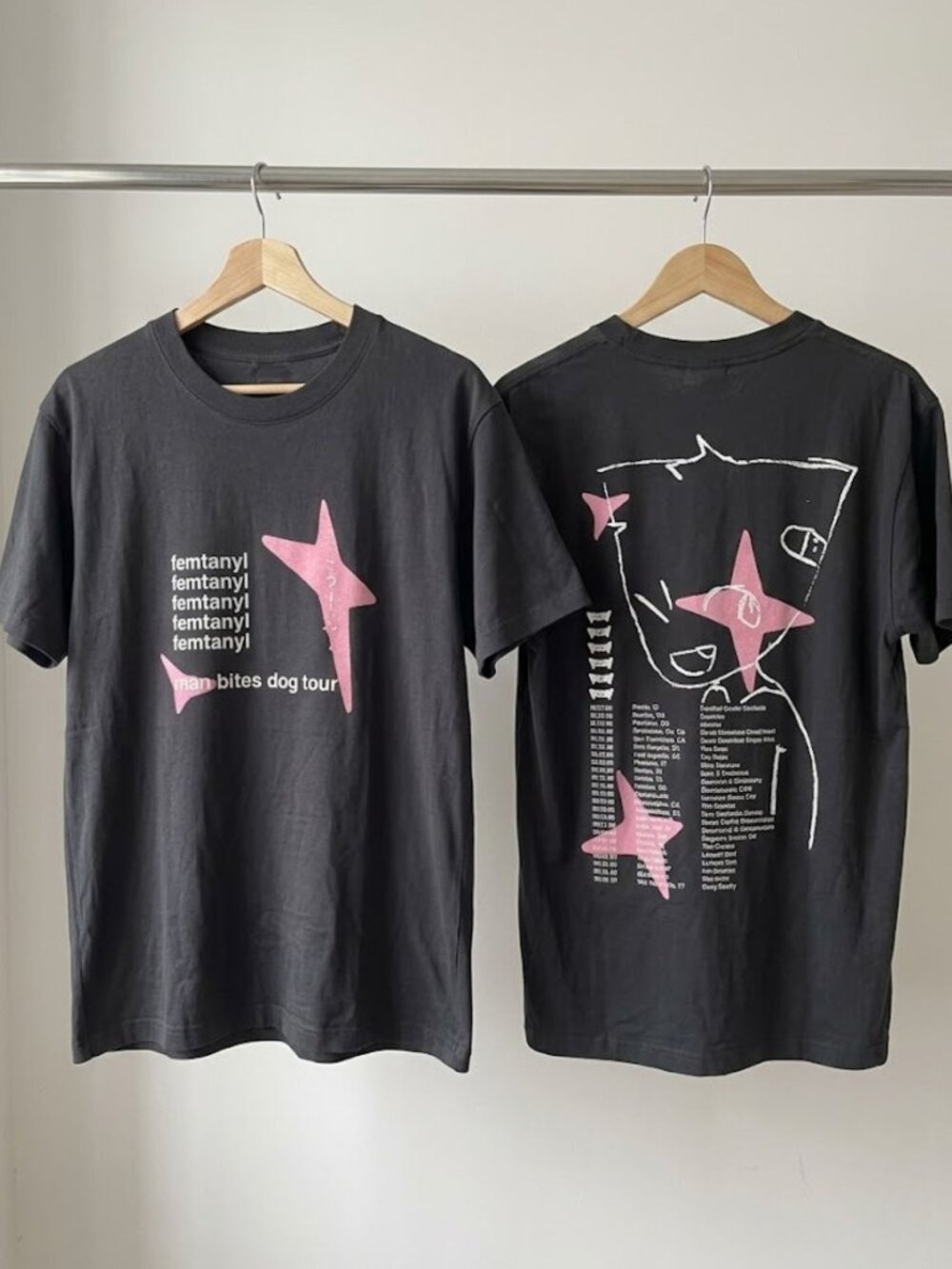 Femtanyl Man Bites Dog Tour 2026 T-Shirt Reprint